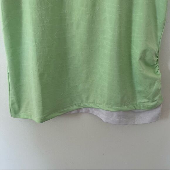 Nivo Green Fit Progress Short Sleeve Polo Golf Shirt - Picture 9 of 9